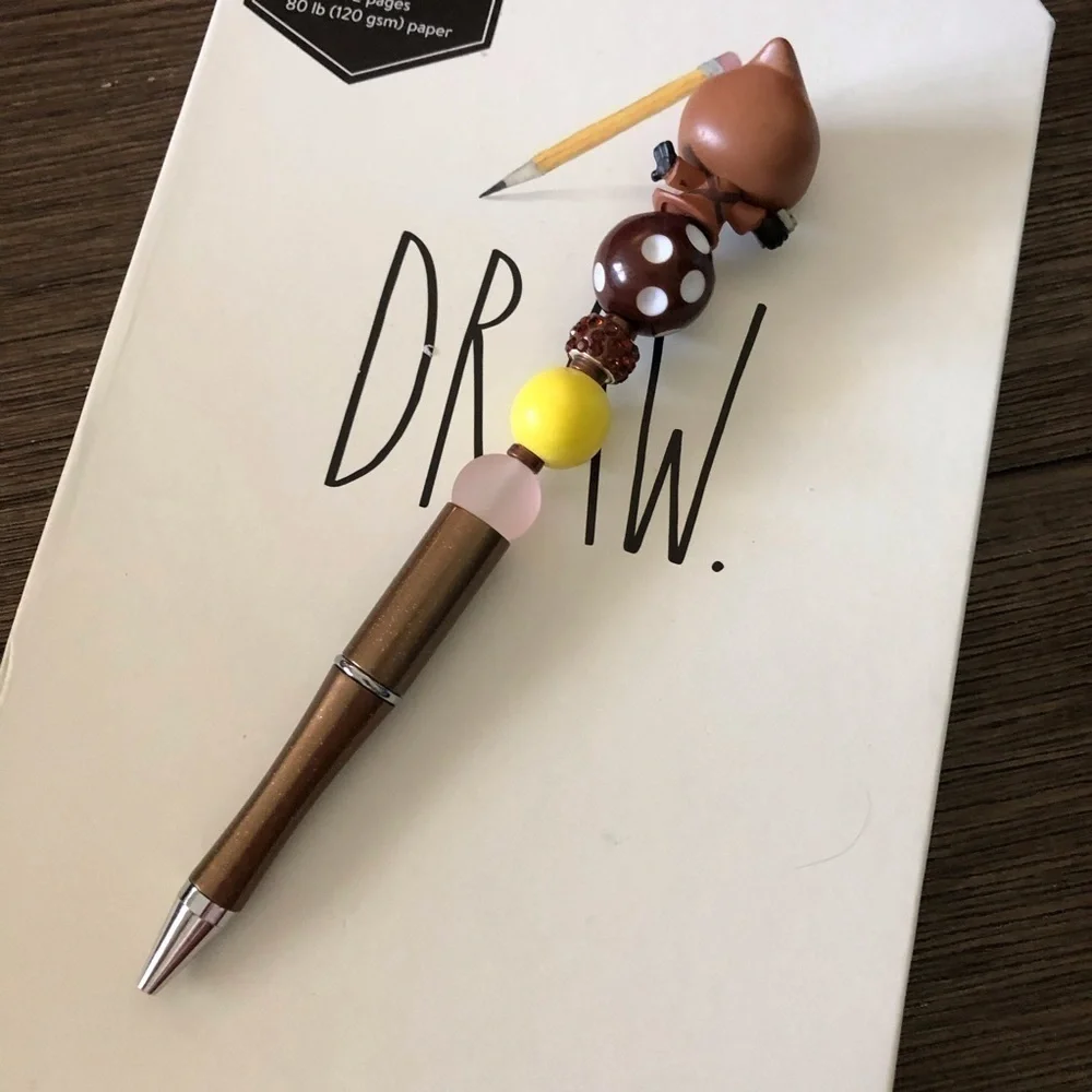 Disney Doorables: Star Wars: Jawa handmade beaded pen